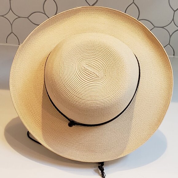 HBY Miami 100% Paper Straw Hat with Chin Strap - Picture 4 of 11